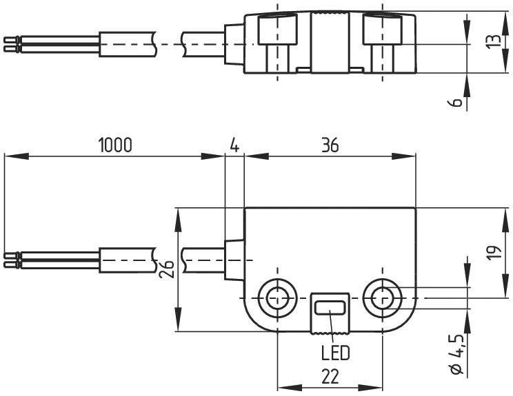 Schmersal Sicherheits-Sensor BNS 260 STG-AS-R-1