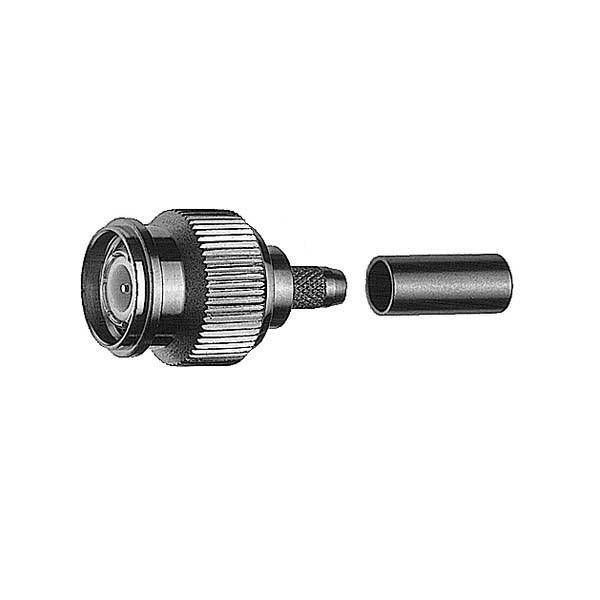 5 Stk. Telegärtner TNC-Kabelstecker 50Ohm 100023-0