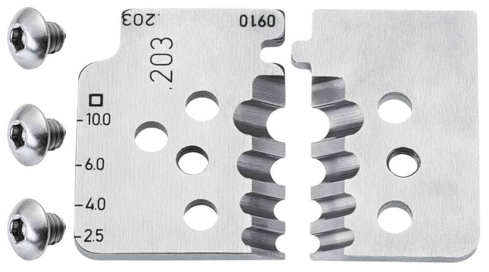 KNIPEX 12 19 10 1 Satz Ersatzmesser für 12 12 10-1