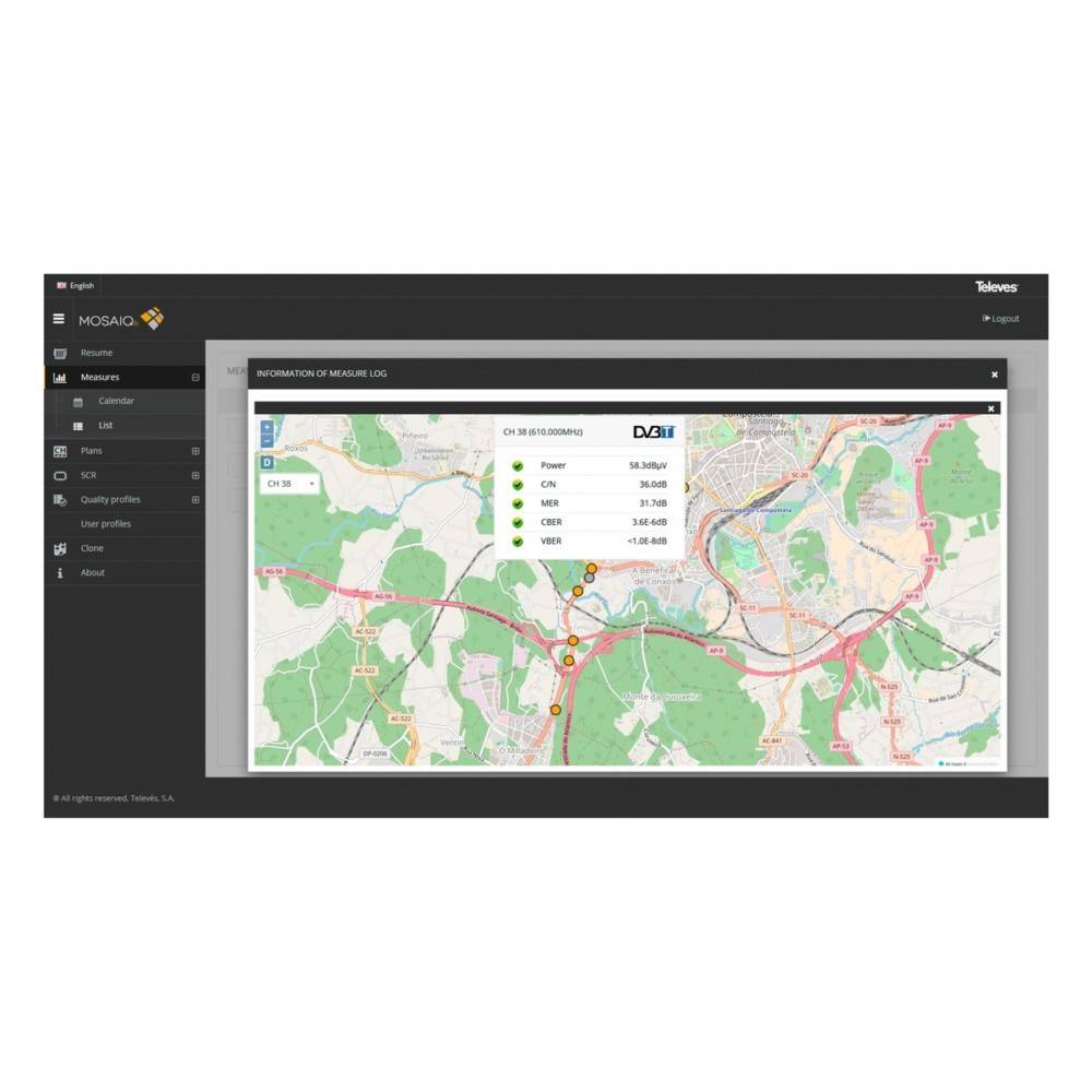 Televes MOSAIQ6-GPS M6-UP-GPS-1
