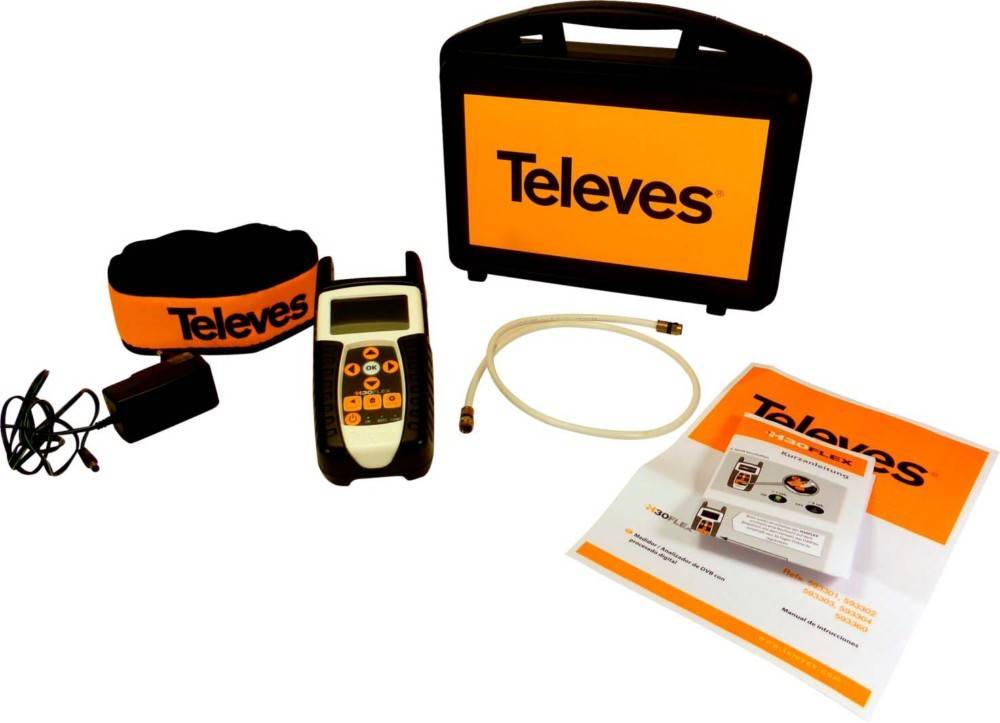 Televes Antennen Messgerät H30S2C-K-3
