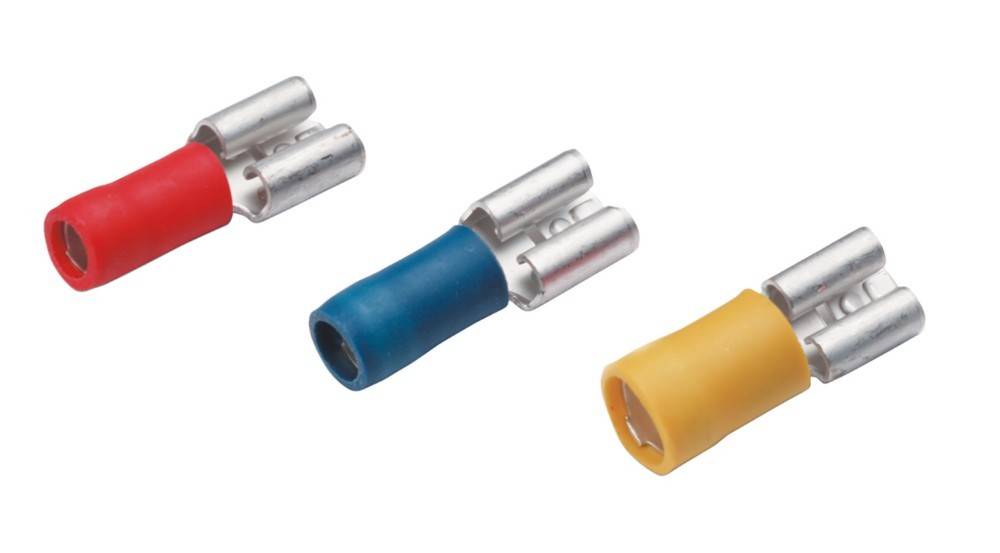 100 Stk. Cimco Werkzeuge Flachstecker 180236-0