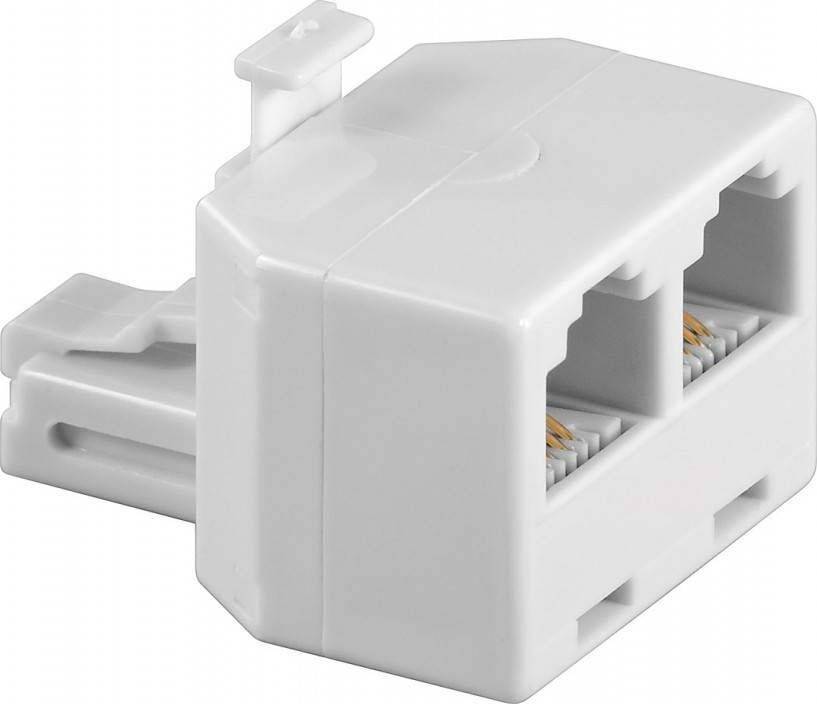10 Stk. Goobay ISDN T-Adapter RJ11 93050-0