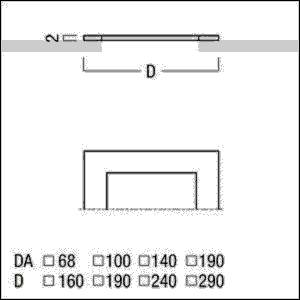Zumtobel Group Deckenverstärkungsrahmen PANOS #6-1