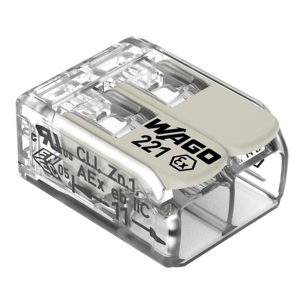 100 Stk. WAGO GmbH & Co. KG COMPACT-Verbindungskl-0