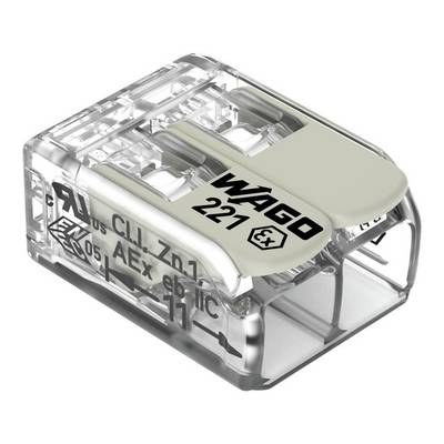 100 Stk. WAGO GmbH & Co. KG COMPACT-Verbindungskl-0