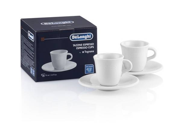 12 Stk. DeLonghi Espresso-Tassenset DLSC308