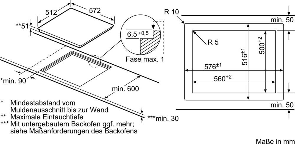Bosch MDA EB-Autark-Kochfeld PKN601DP1D-1