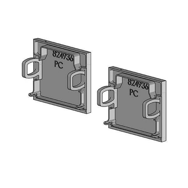 LTS Licht&Leuchten Enddeckel (VE2) LK-Z 060.001 s-0
