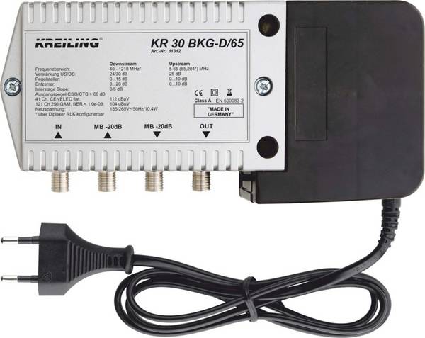 Kreiling Ind. BKG-Verstärker KR 30 BKG-D/65