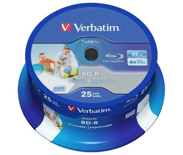 Verbatim BD-R 25GB/1-6x 43811 (VE25)