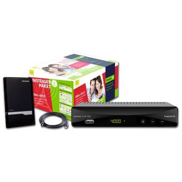DigitalBox Imperial T2 IR Plus - Digitaler Multimedia-Receiver - Schwarz