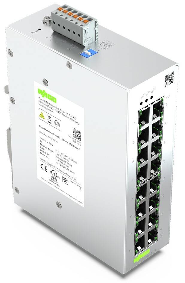 WAGO GmbH & Co. KG Lean-Managed-Switch 852-1816-0