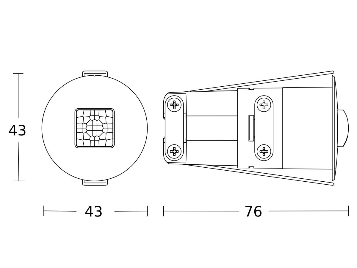 Steinel Präsenzmelder IR Quattro MICRO GST-1