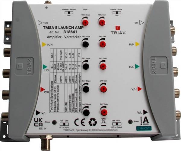 Triax Kopf-Verstärker f.TMS/CKR 5x TMSA 5 LAUNCH AMP