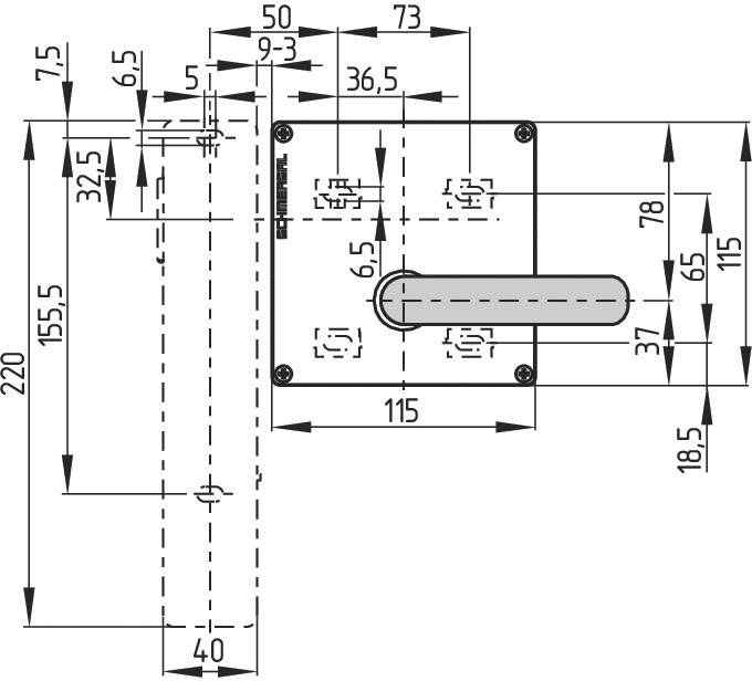Schmersal Betätiger AZ/AZM201-B30RTAG1P1-1