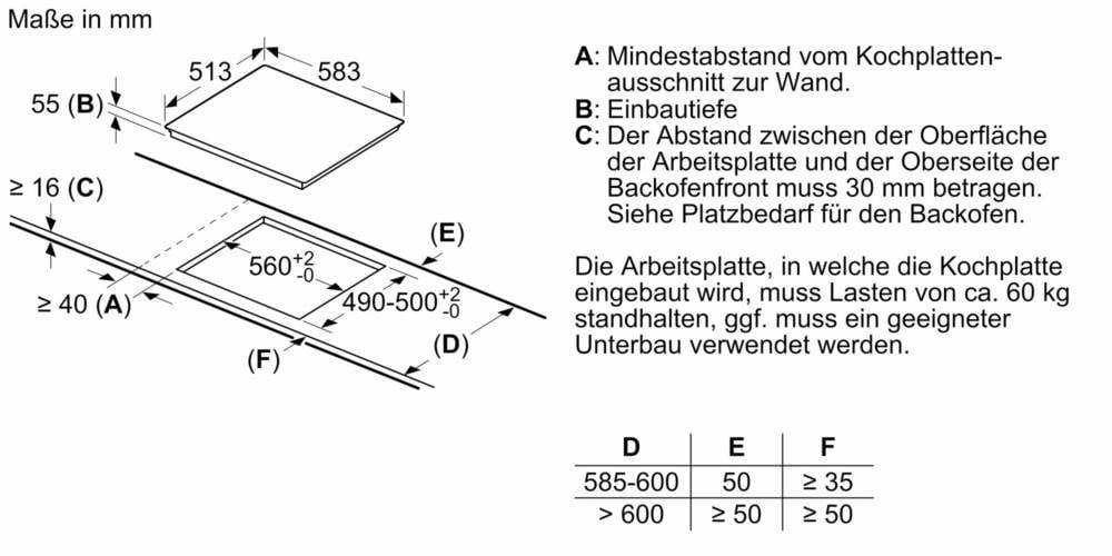 Bosch MDA EB-Autark-Kochfeld Indukt. PIE645BB5E-2