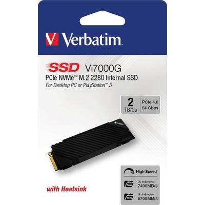 2 Stk. Verbatim SSD 2TB PCIe 49368-0