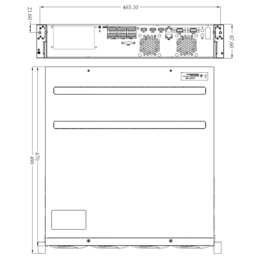 Grothe Netzwerkvideorekorder NVR 1098/455-1
