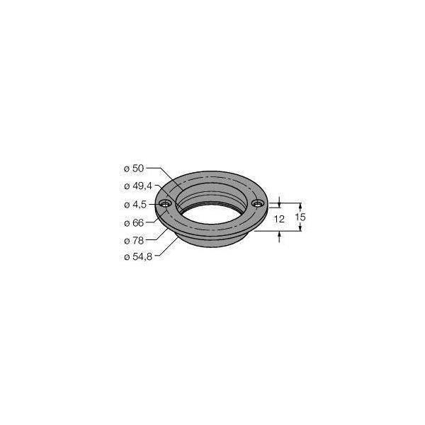 Turck Montageflansch MF-R50-0