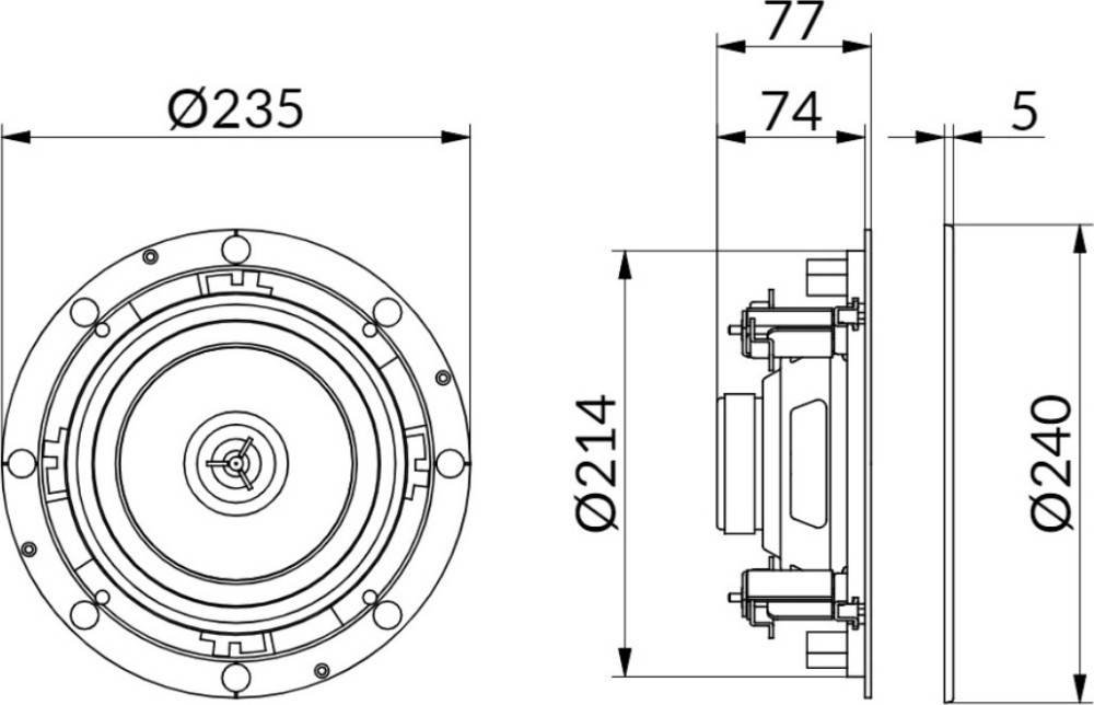 WHD Design-Lautsprecher R2408SLws-2