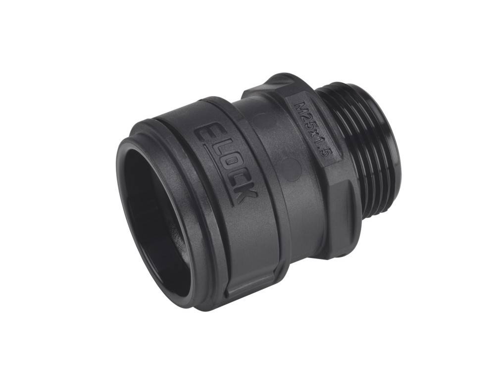 Fränkische Rohrwerke 25958020 Verschraubung 43 mm Schwarz 25 St 