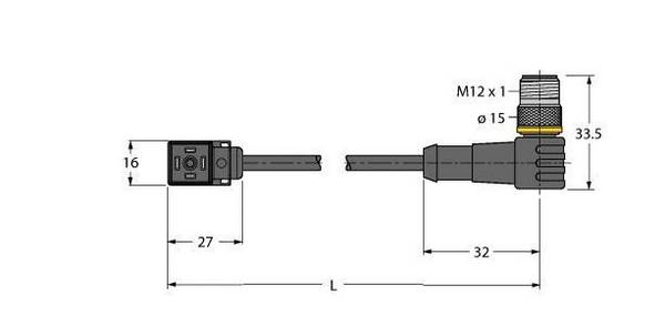 Turck Ventilsteckverbinder VC9S22-T8 #6606938