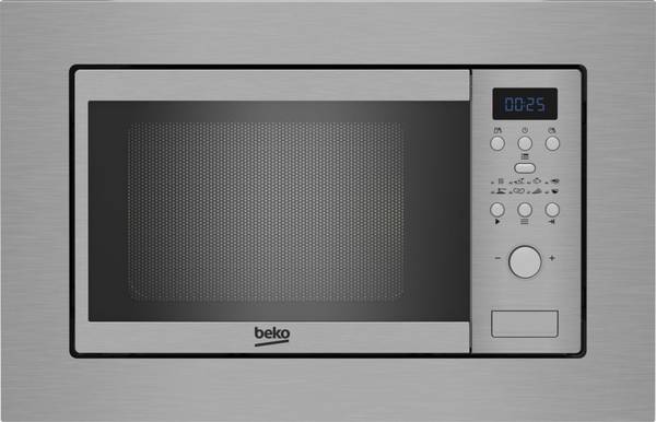 Beko BMOB 17131 X, Integriert, Solo-Mikrowelle, 17 l, 700 W, Tasten, Edelstahl