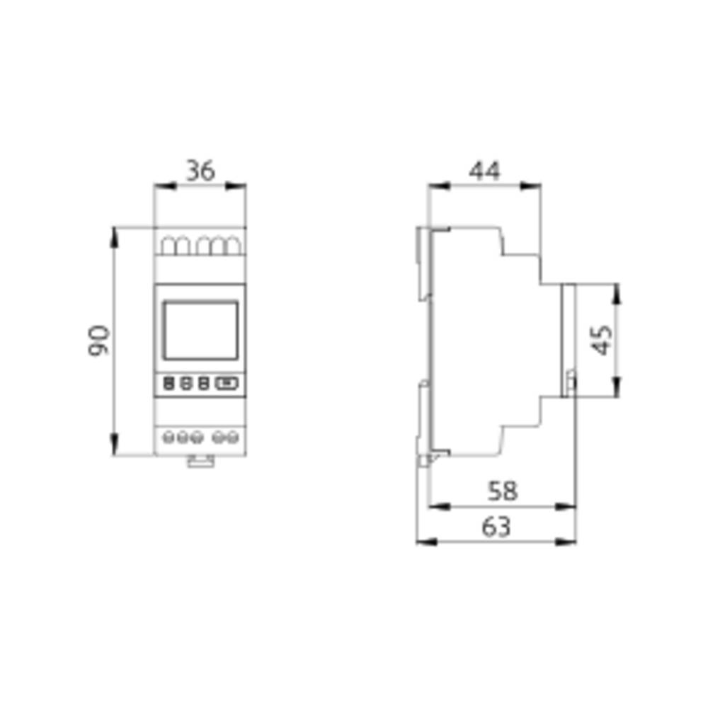 BEG Brück Electronic Zeitschaltuhr TS-DW-3-NFC-1