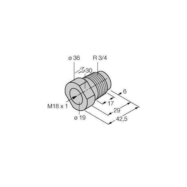 Turck Montageadapter MAP-M18-0