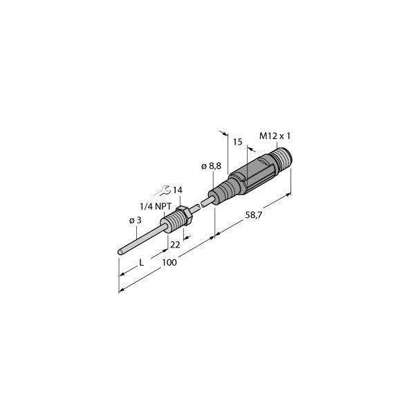 Turck Temperaturerfassung TTM-203A- #9910817-0