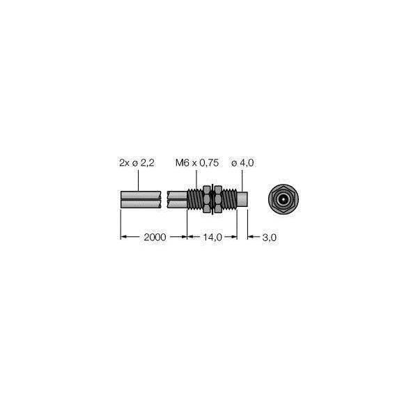 Turck Kunststoff-Lichtleiter PBCT46U-0