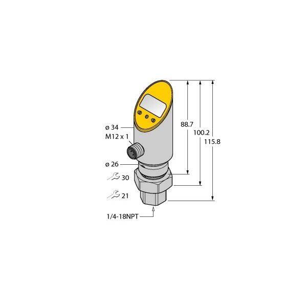 Turck Drucksensor PS001A-502 #6833915