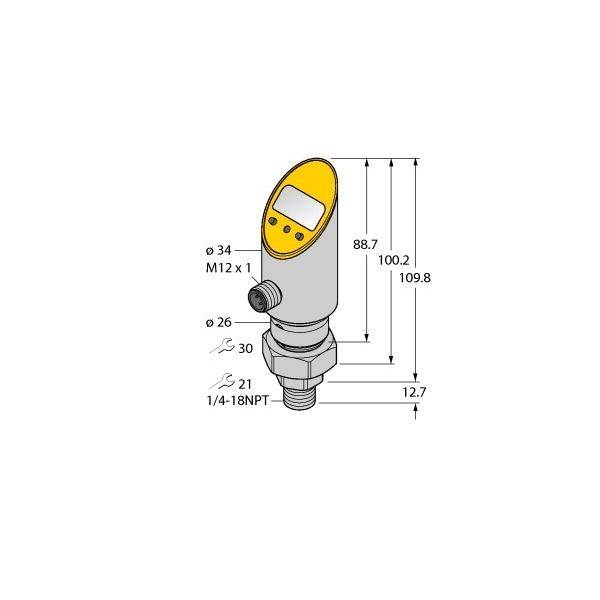 Turck Drucksensor PS016V-50 #6833969-0
