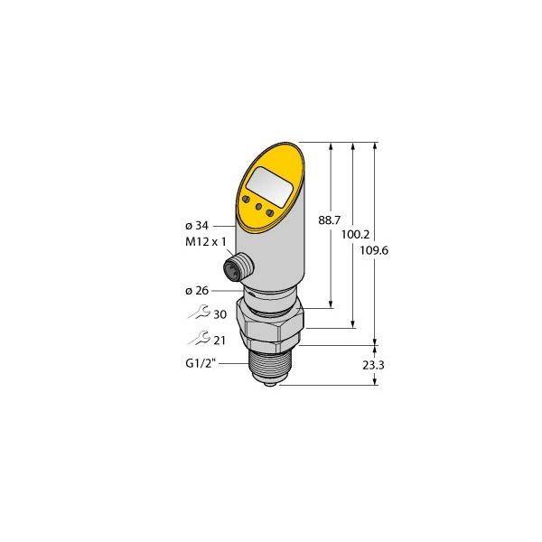 Turck Drucksensor PS600R-508 #6834051-0
