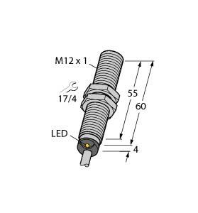 Turck Magnetfeldsensor BIM-M12E-AG4X-1