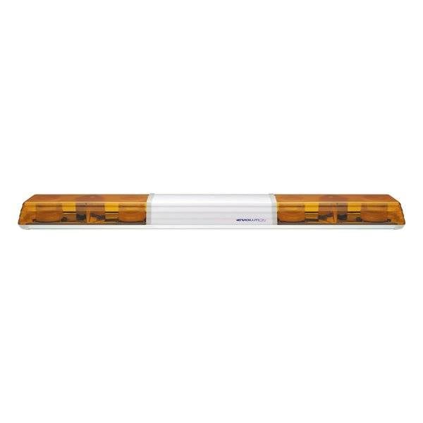 Xenon Doppelblitz Lichtwarnbalken, 4 Blitzer, 12 / 24 Volt, 1500 mm-0