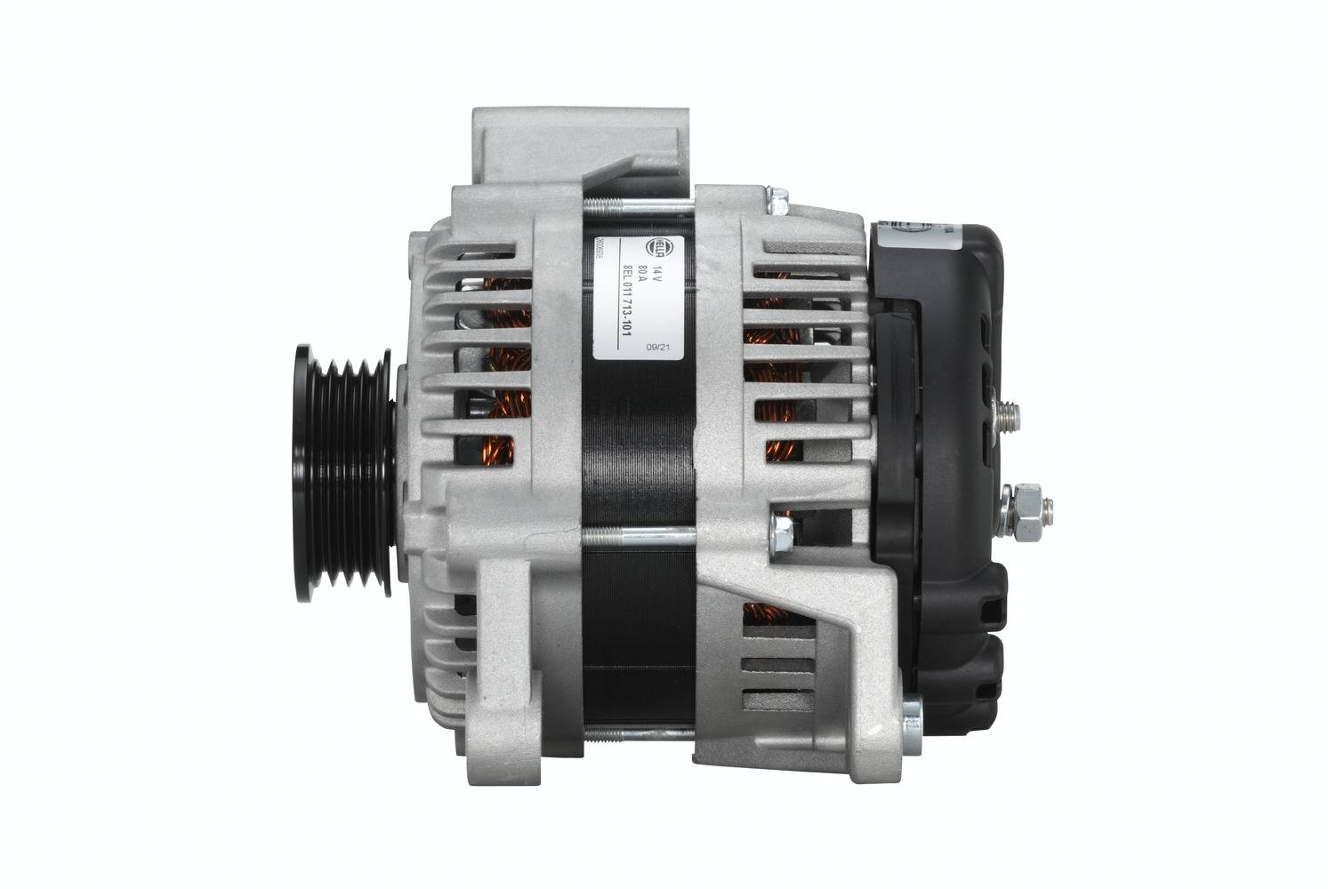 Lichtmaschine Generator 12 V 80 A Ø 52 mm HELLA für u.a. CHEVROLET SPARK-1