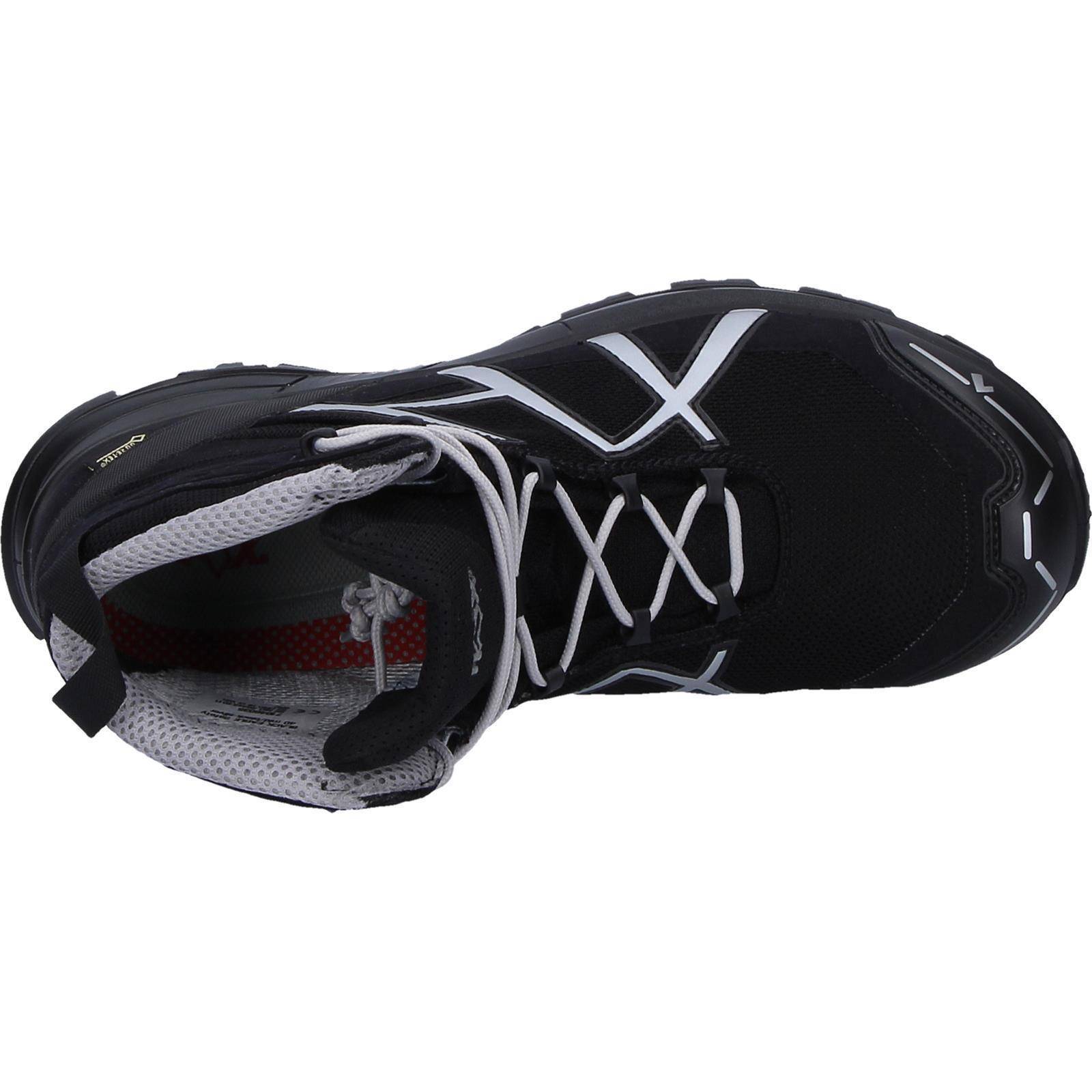 HAIX Sicherheitsschuh S3 BLACK EAGLE 40.1 mid/black-silver, Größe UK 5.0/EU 38-4