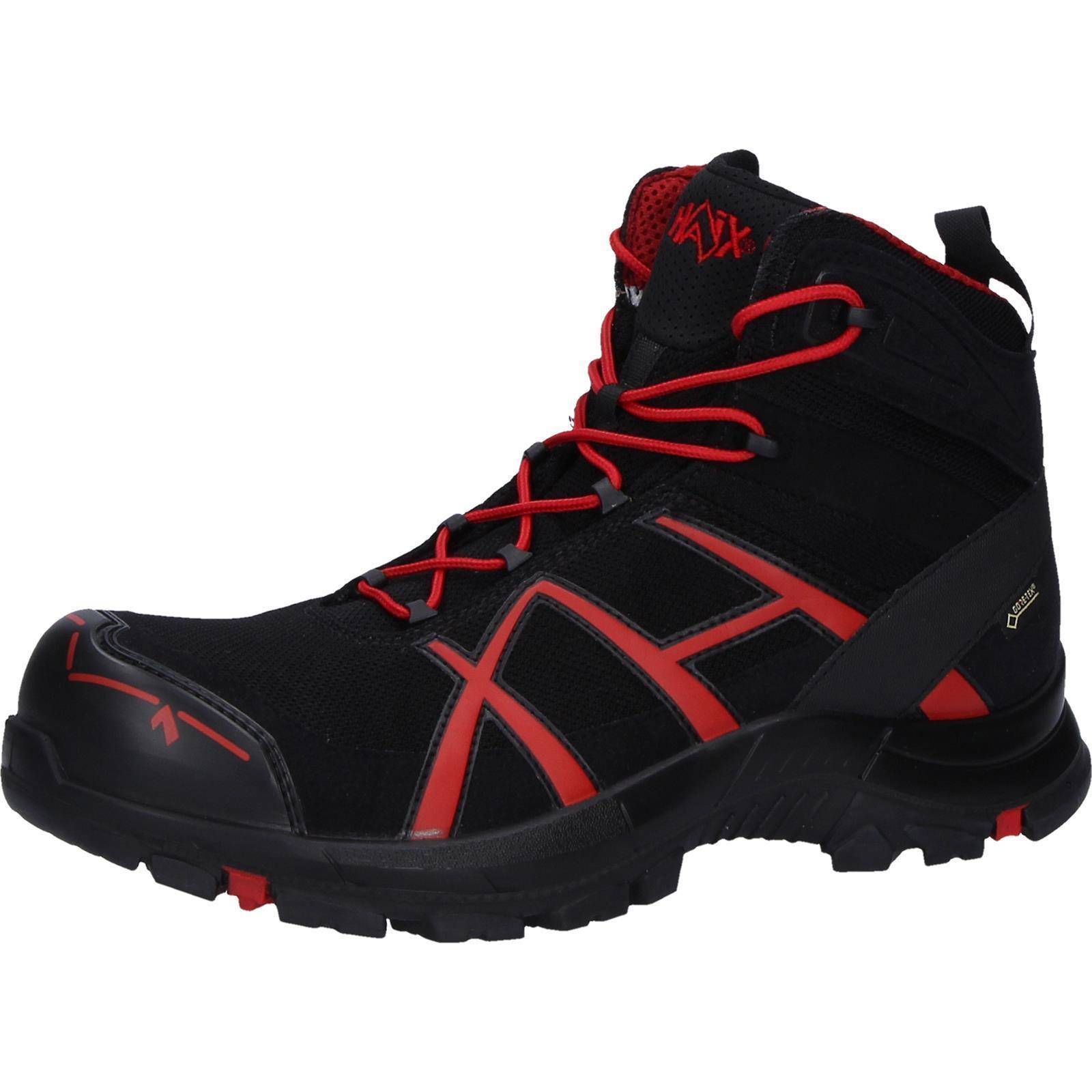 Haix Sicherheitsschuhe Safety Mid 40 black/red Gr. 9-0