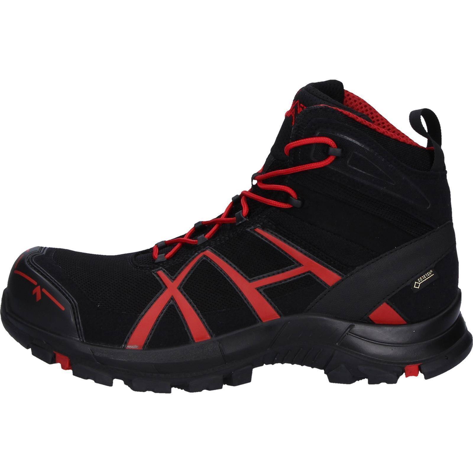Haix Sicherheitsschuhe Safety Mid 40 black/red Gr. 9-1