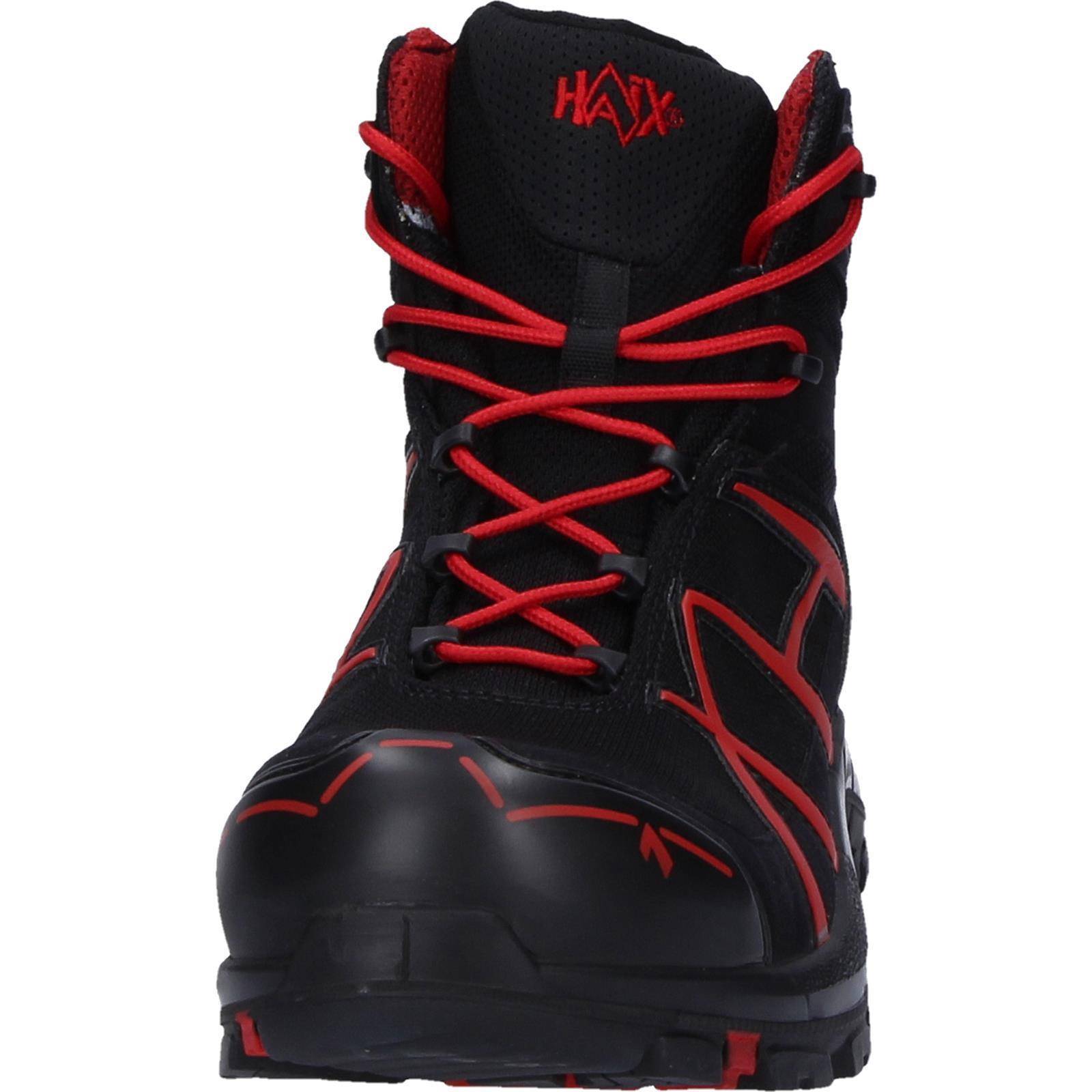 Haix Sicherheitsschuhe Safety Mid 40 black/red Gr. 9-2