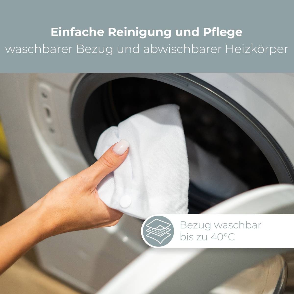 Profi-Care PC-HK 3059 Heizkissen 100 W Weiß-3
