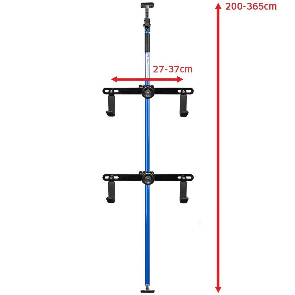 Fahrrad Halterung Fahrradmontageständer Fahrradaufhängung 2 Halter inkl. AB360 (Blau)-0