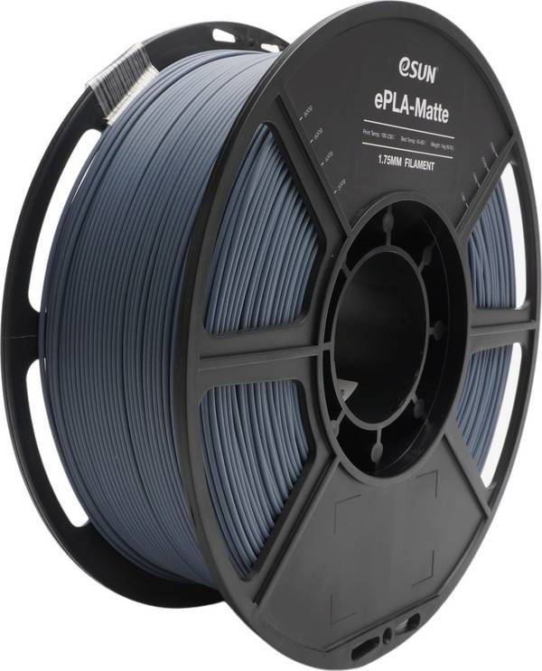 eSUN PLA-Matte Dark Grey, 1,75 mm / 1000 g