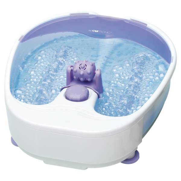 Clatronic Fußmassagegerät FM 3389, Whirlpool-Effekt, Massage-Noppen