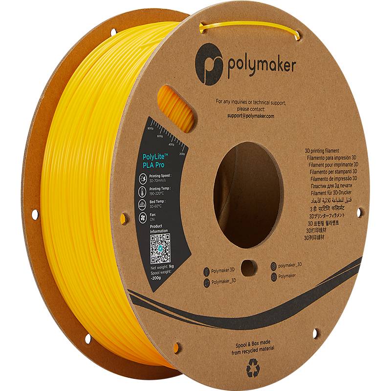 PLA Pro 1.75mm YELLOW 1kg-7