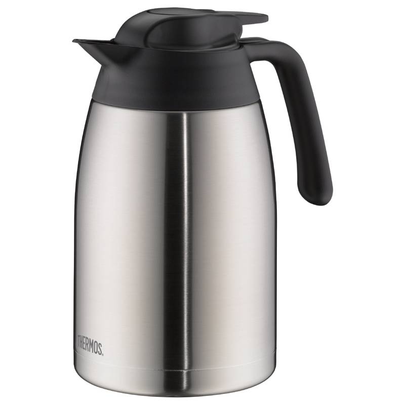 THERMOS Isolierkanne THV, 1,5 Liter, Edelstahl / schwarz-0