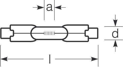 Radium Lampenwerk Halogenlampe für Flugplatz RHA-1