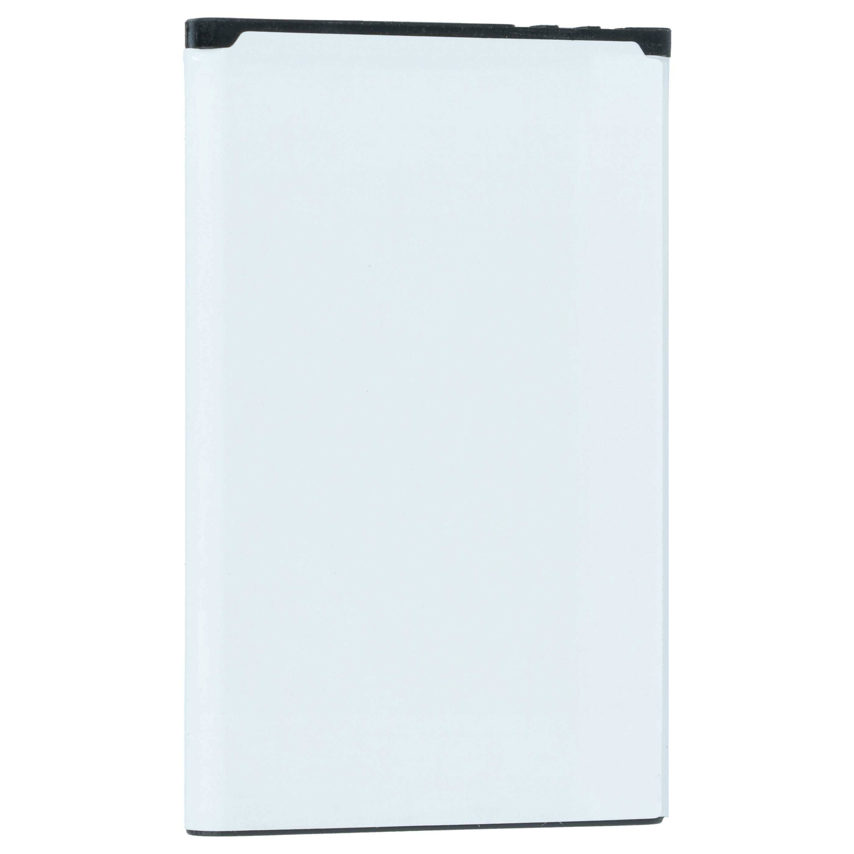 vhbw 2x Akku kompatibel mit Doro 2414 | 1378, 1380, DFC-0160, 1382, 1385, 2424, 1355 Handy Smartphone Telefon (600 mAh-2